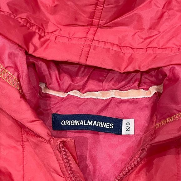 Original Marines girl’s light jacket fall/spring size 6-9months - Picture 3 of 5